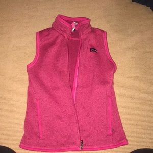 Patagonia pink vest